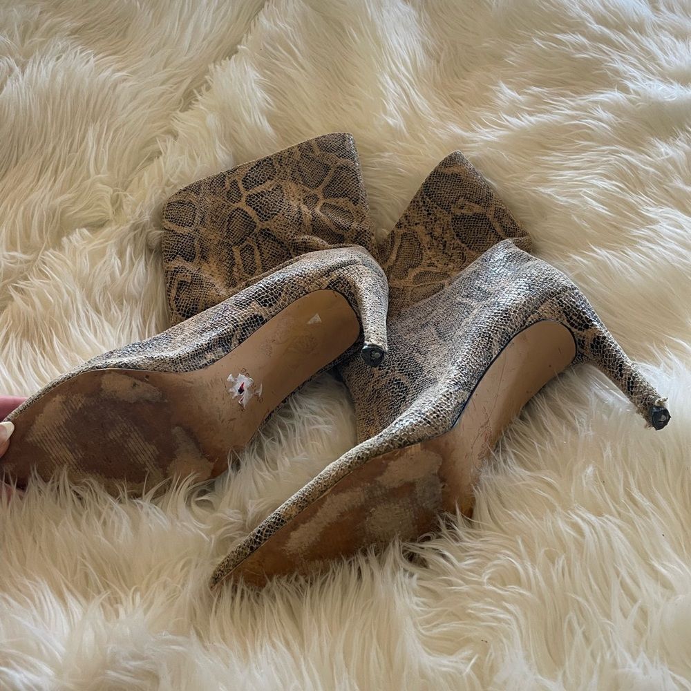 Snake print booties - Picture 5 of 5